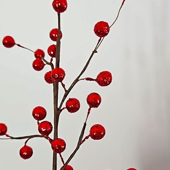 Pick Bundle - Red & White Berry Picks - Picture 6 of 6